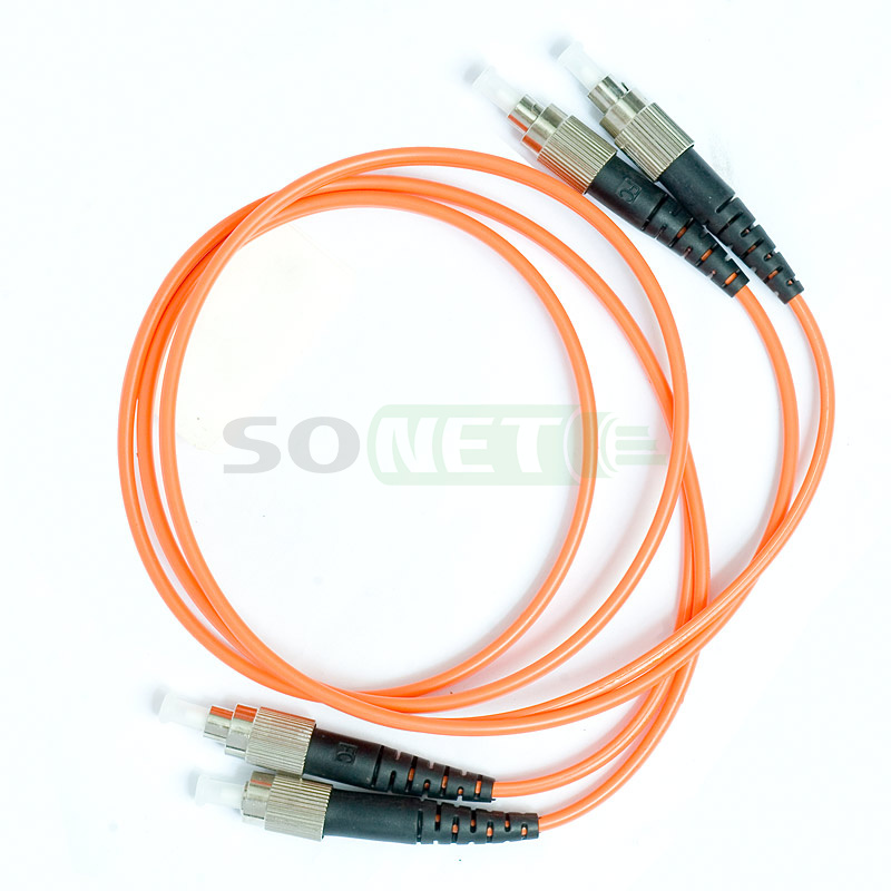 Шнур FC-FC, 50/125, Duplex, OM2, UPC, 3м