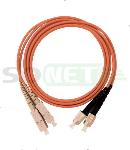 Шнур FC-SC, 50/125, Duplex, OM2, UPC, 5м