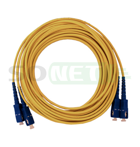 Шнур SC-SC, 9/125, Duplex, OS2, UPC, 5м