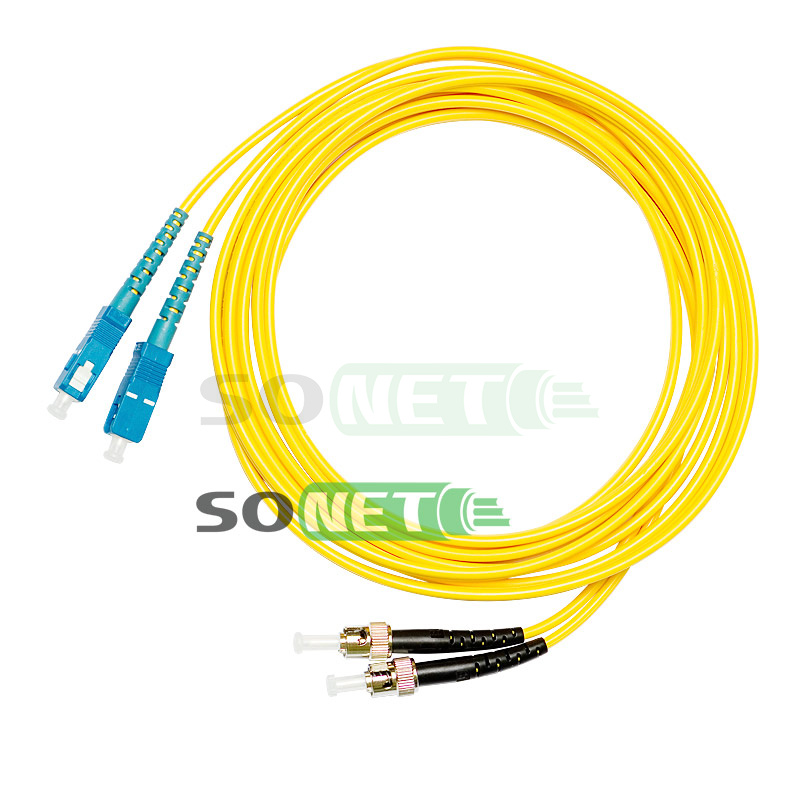 Шнур SC-ST, 9/125, Duplex, OS2, UPC, 3м