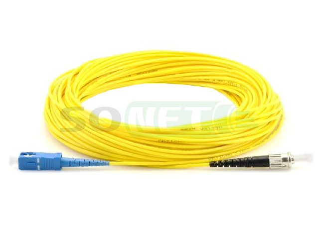 Шнур SC-ST, 9/125, Simplex, OS2, UPC, 5м