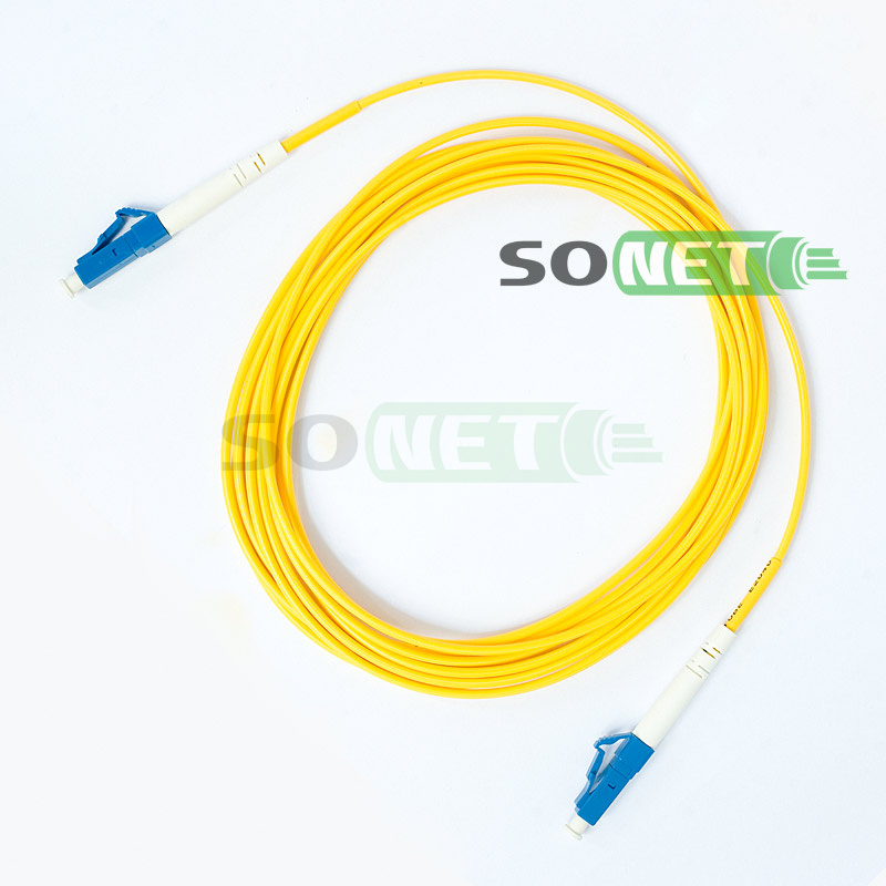 Шнур LC-LC, 9/125, Simplex, OS2, UPC, 3м