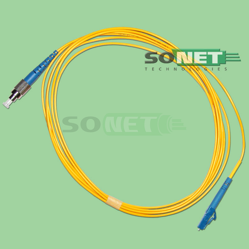 Шнур LC-FC, 9/125, Simplex, OS2, UPC, 3м