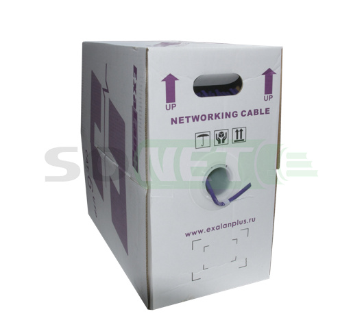 Витая пара UTP 4 пары, кат 6, LSZH, 305м 23AWG (Exalan)