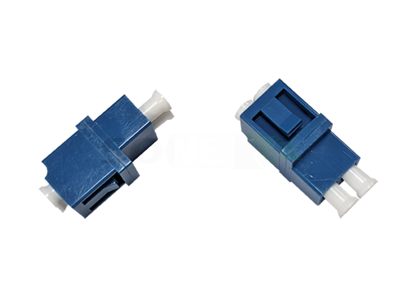 Адаптер проходной LC-LC sm/mm Duplex, низкопрофильный