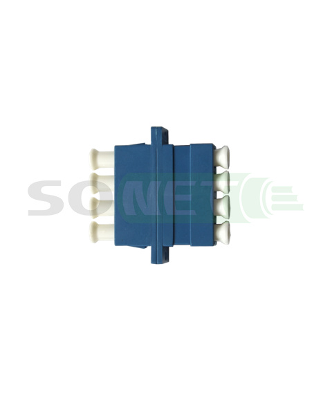Адаптер проходной LС-LC sm/mm, квадро (форма и гнездо SC Duplex)