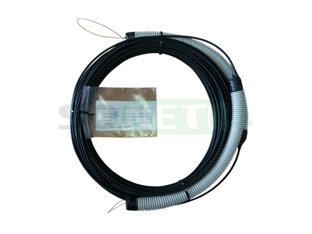 Сборка кабельная 4SM-LC/LC-UPC-40м, вывод 0.4м, буфер 3мм  (FO-D-IN/OUT-9-4-HFFR) в бухте.