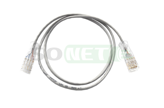 Коммутац.шнур UTP 2 пары 110-110, PVC,  1м