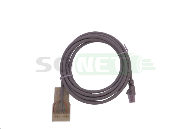 СКС"Exalan+" патч-корд UTP 4 пары RJ45-110, PVC, 3м, серый