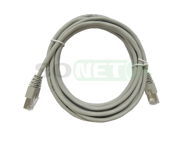 Патч корд FTP кат 5e, 3м PVC, серый (СКС Exalan+)