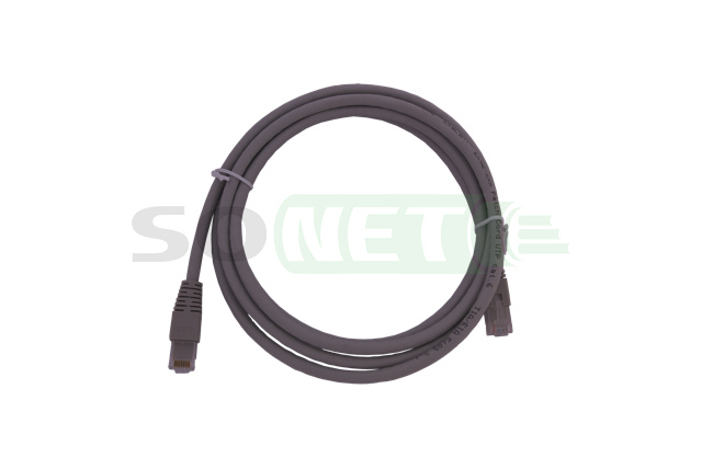 Патч корд UTP кат 6, 2м PVC серый (СКС Exalan+)