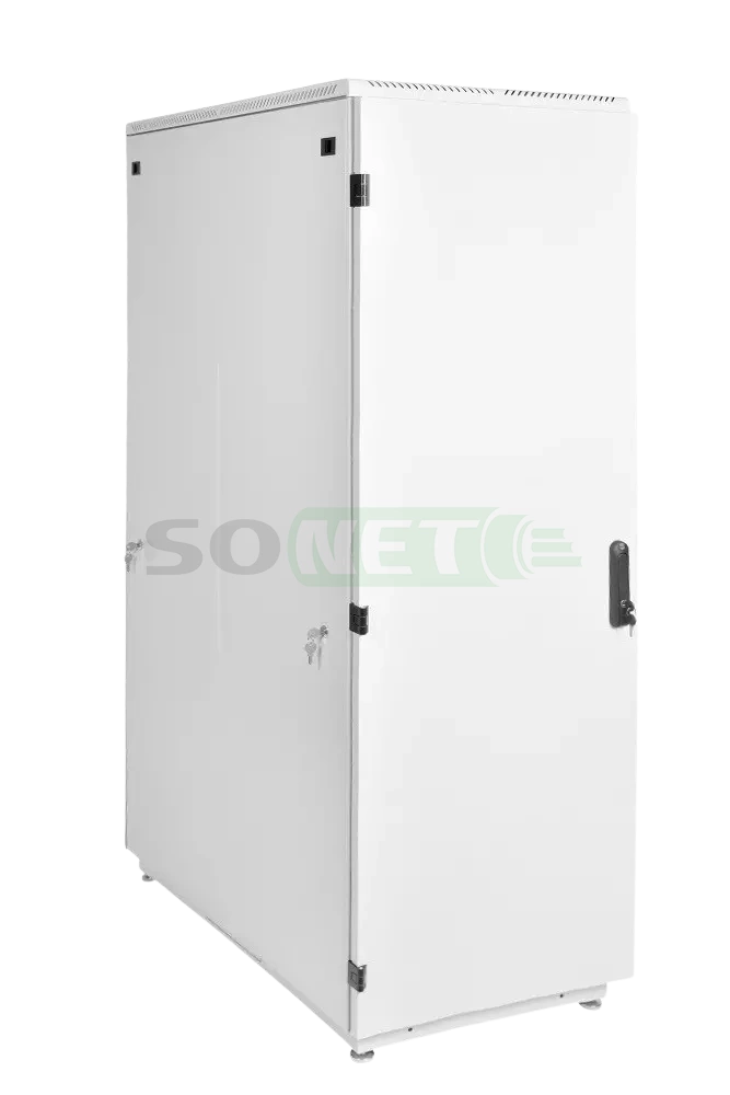 Шкаф телекоммуникационный 19" напольный 42U (600х600) дверь металл