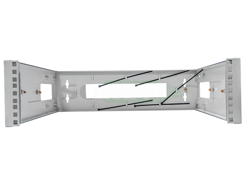 Кронштейн 19" настенный 3U, универсальный, Г=300-450мм