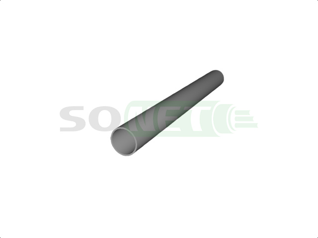 Труба ПВХ жесткая легкая диам. D40 (3м) RAL 7035