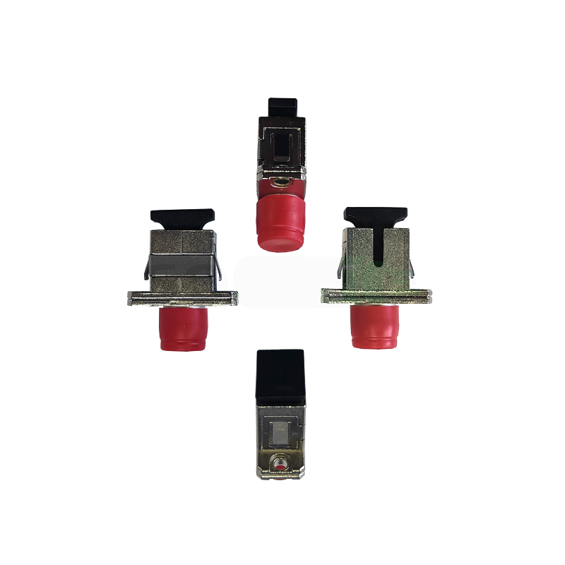 Адаптер переходной LC-FC mm/sm, UPC, Simplex, (Оптическая розетка переходная ExaLan)