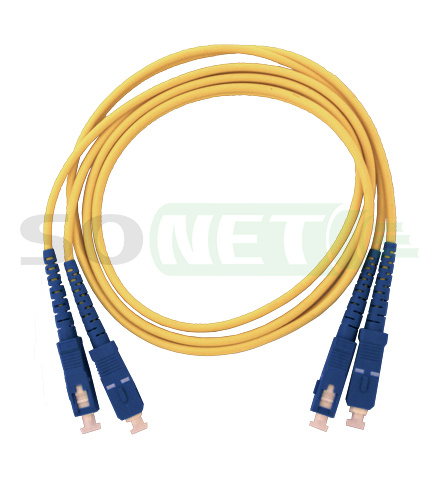 Шнур SC-SC, 50/125, Duplex, OM3, UPC, 3м
