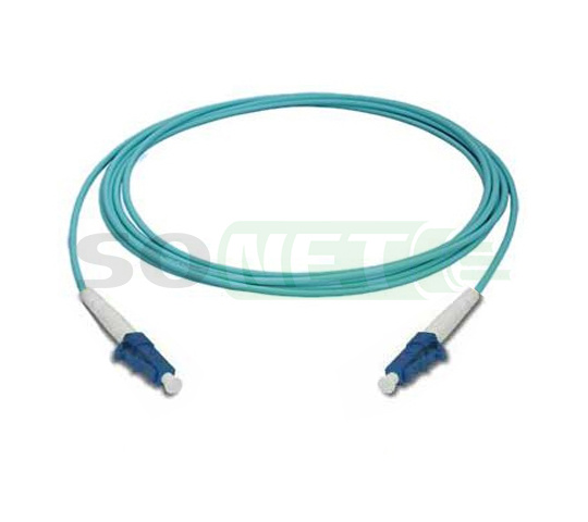 Шнур LC-LC, 50/125, Simplex, OM3, UPC, 1м