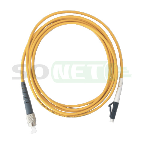 Шнур LC-FC, 50/125, Simplex, OM2, UPC, 1м