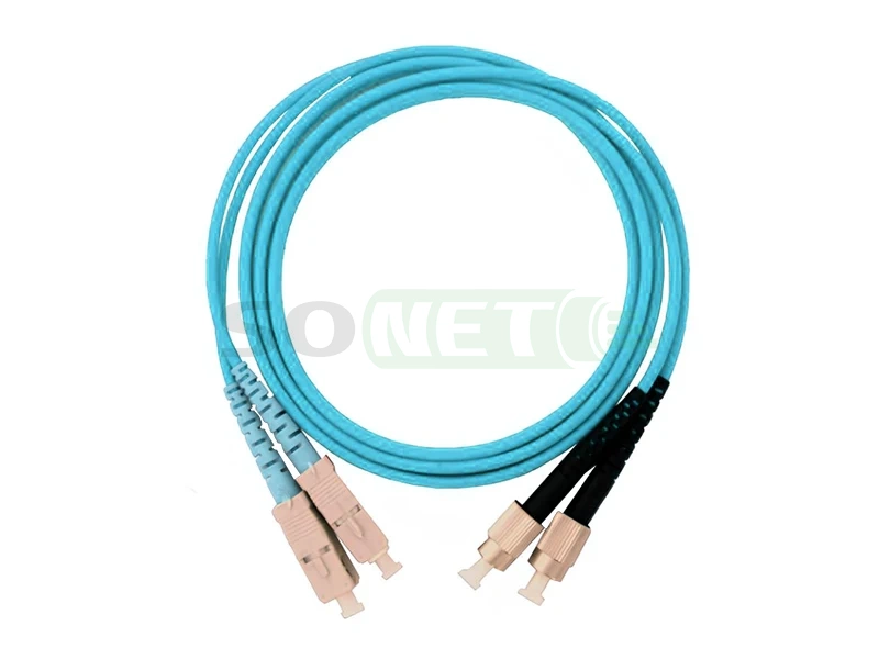 Шнур FC-SC, 50/125, Duplex, OM3, UPC, 3м