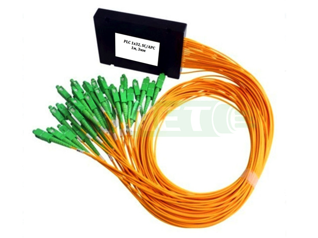 Разветвитель оптический  (сплиттер) планарный PLC 1х32, оконцованный SC/APC, 1м, 3,0мм