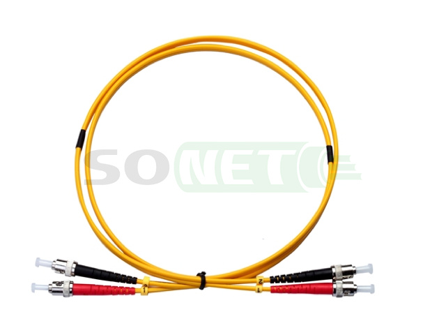 Шнур ST-ST, 9/125, Duplex, G657A, UPC, 3м