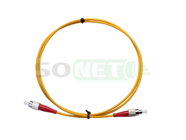 Шнур FC-FC, 9/125, Simplex, G657A, UPC, 2м