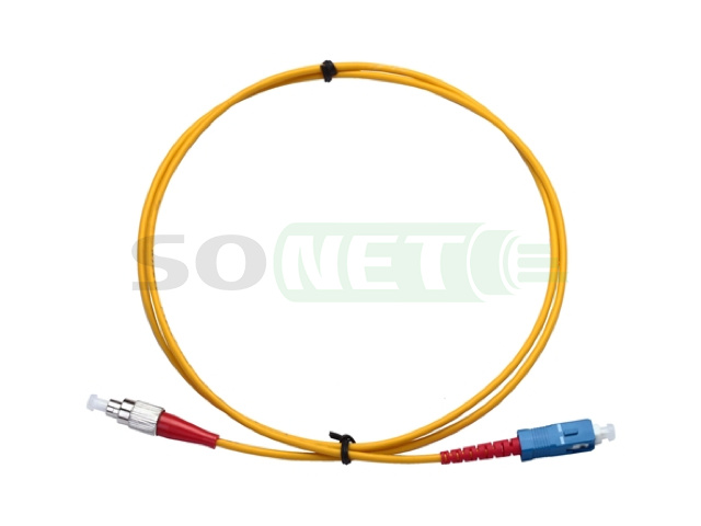 Шнур FC-SC, 9/125, Simplex, G657A, UPC, 2м