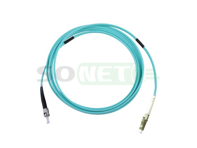 Шнур LC-ST, 50/125, Simplex, OM3, UPC, 2м