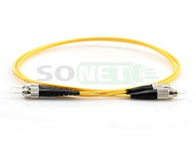 Шнур FC-ST, 9/125, Duplex, OS2, APC-UPC, 1м