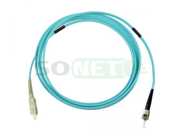 Шнур SC-ST, 50/125, Simplex, OM4, UPC, 5м
