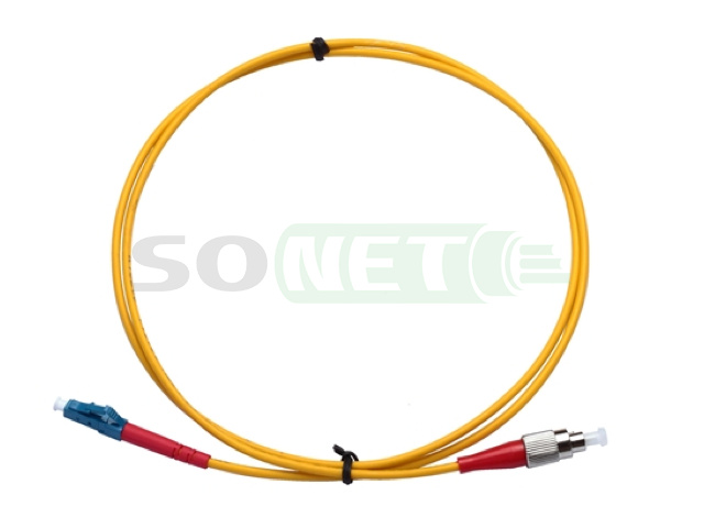 Шнур LC-FC, 9/125, Simplex, OS2, APC-UPC, 3м