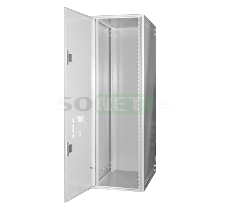 Шкаф антивандальный 19" напольный 18U 600x600 цвет серый