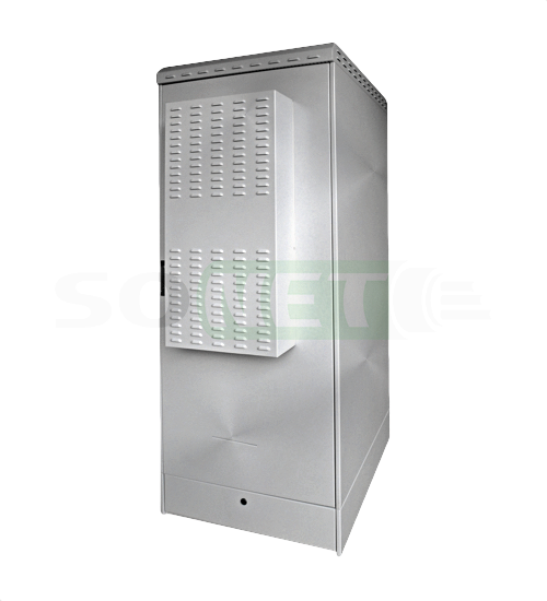 Шкаф климатический напольный 12U 600х600, укомплектованный, сэндвич-панель, нержавеющая сталь, Н-Н-3