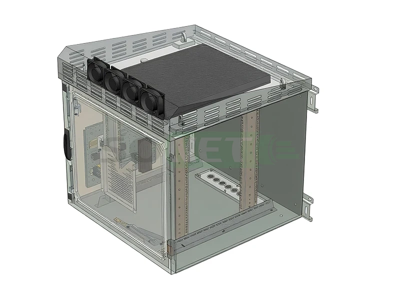 Шкаф климатический навесной 6U 600х600, укомплектованный IP65, П-1