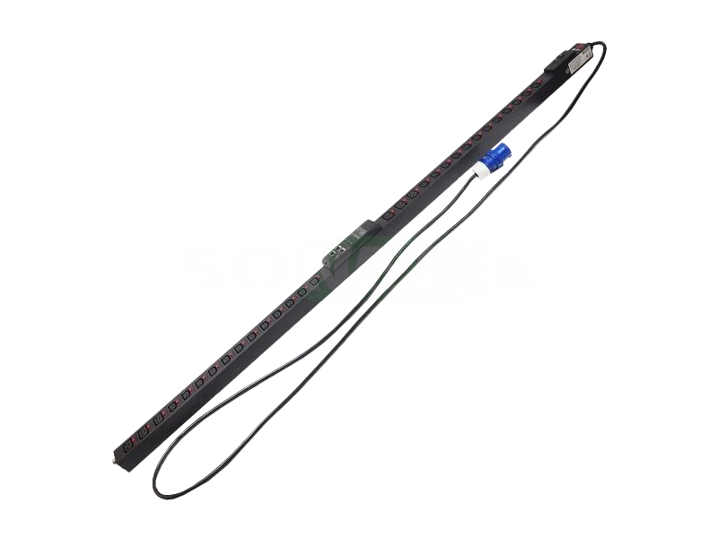БРП (PDU) Metered BNH B800.M, IEC 60320 С13 х 24, IEC 60320 С19 х 6, 1289х52х45 мм (ВхШхГ), 32А, 1ф