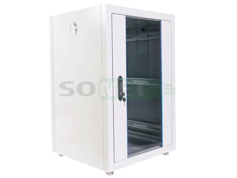 Шкаф телекоммуникационный напольный 19" 24U (600х800) дверь стекло, дверь металл