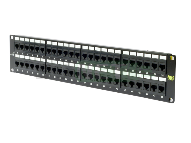 Патч панель UTP 19" 2U 48xRJ-45/IDC110 кат 5е (СКС Exalan+)