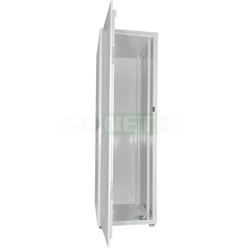 Шкаф антивандальный 19" напольный 24U 600x600 цвет серый
