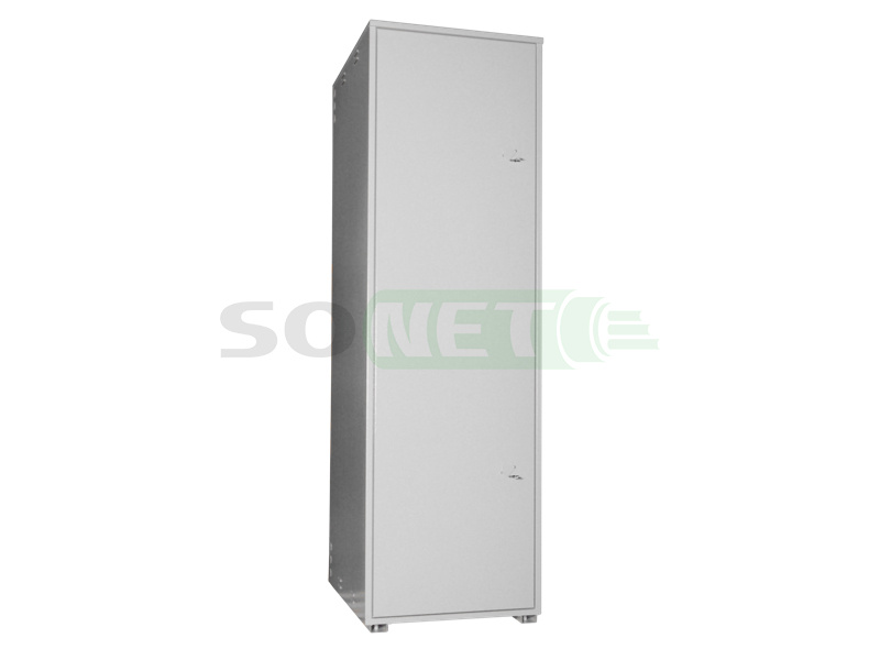 Шкаф антивандальный 19" напольный 27U 600x600 цвет серый