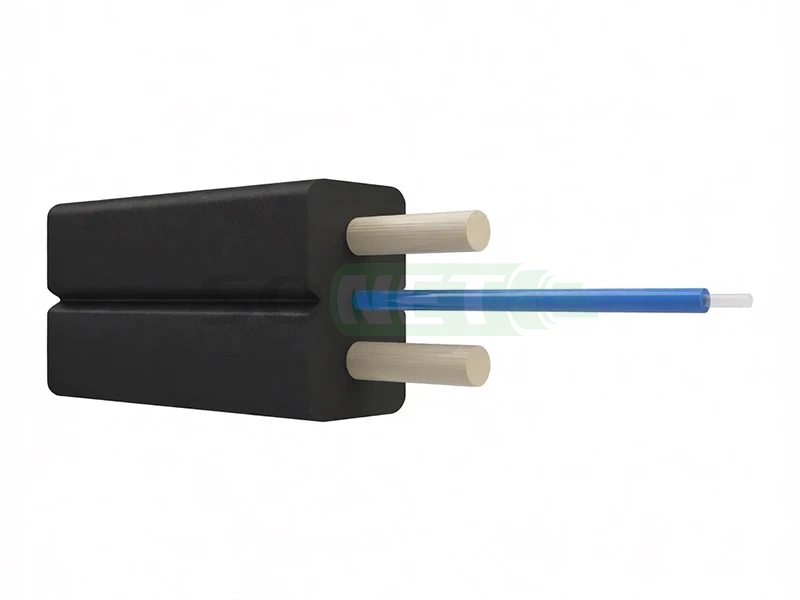 NTSS-FTTH1-1-BL кабель оптический (1 волокно) ( бабочка 2D) (кат.2000м)