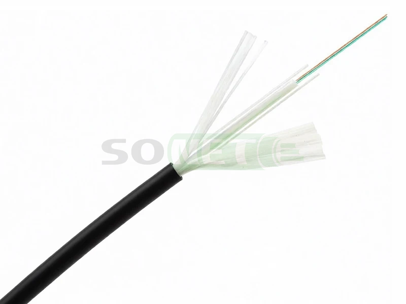 COVLINE Micro ADSS 5.0, 2 волокна G.657A1 круглый 1.5 kN, 0.5mm FRP, стеклонити, 2000 м
