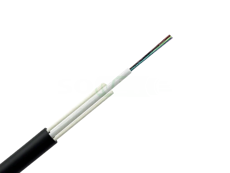 COVLINE ADSS Flat Drop, 24 волокна G.657 A1 1.8*2 FRP HDPE 3kN, 2000 м